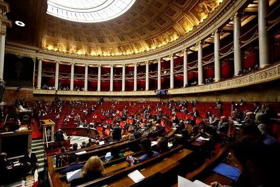 L'hémicycle de l'Assemblée nationale